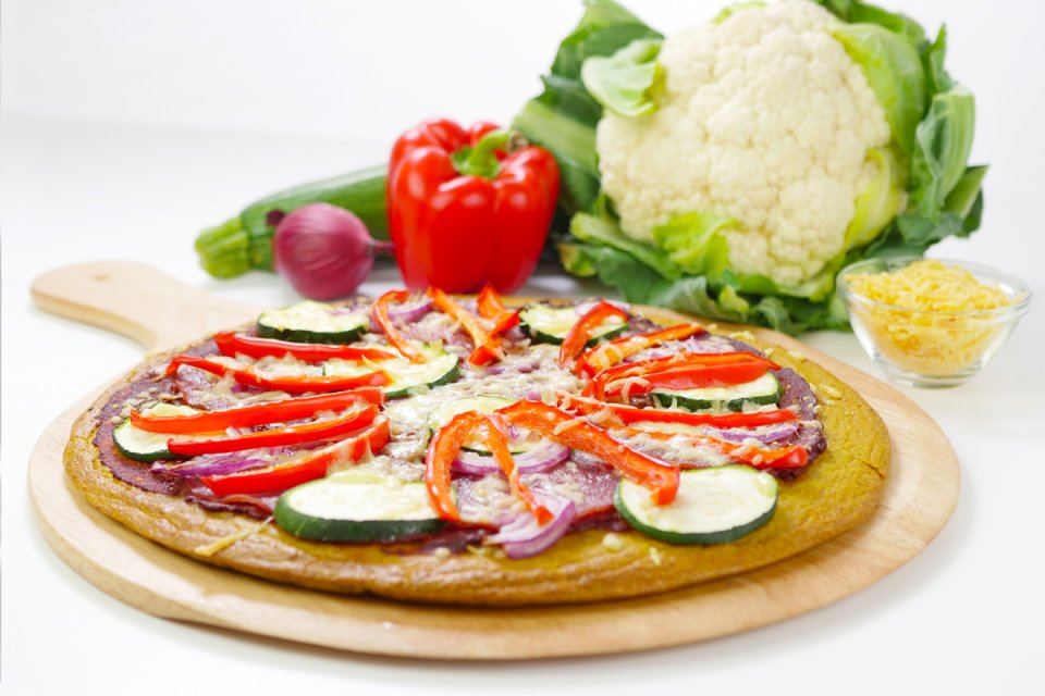 Cauliflower pizza