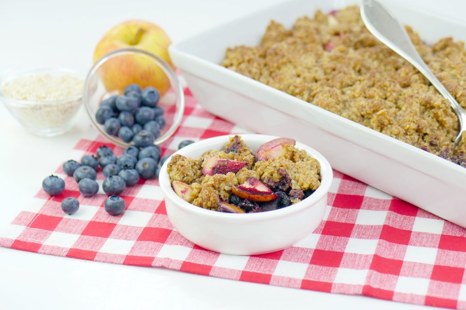 Fruit crumble