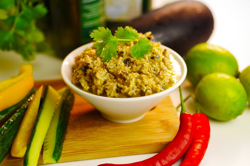 Aubergine dip