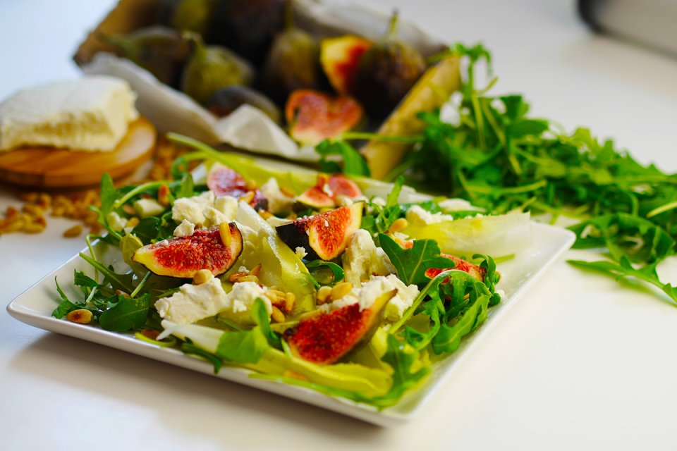 Fig & feta salad