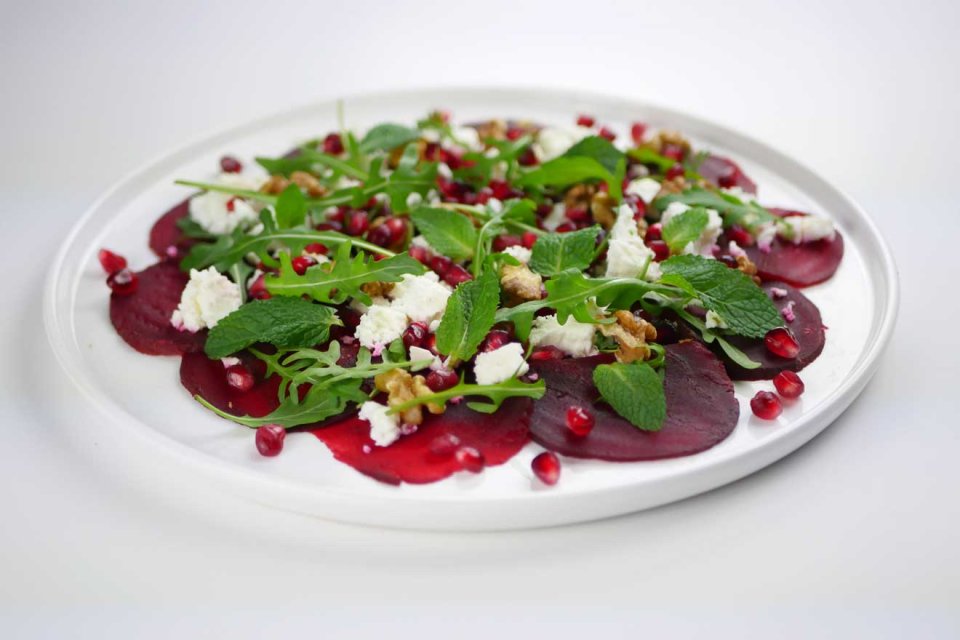 Beetroot carpaccio