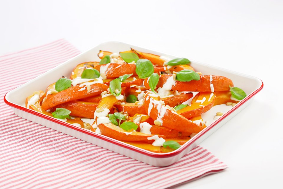 Roasted pumpkin