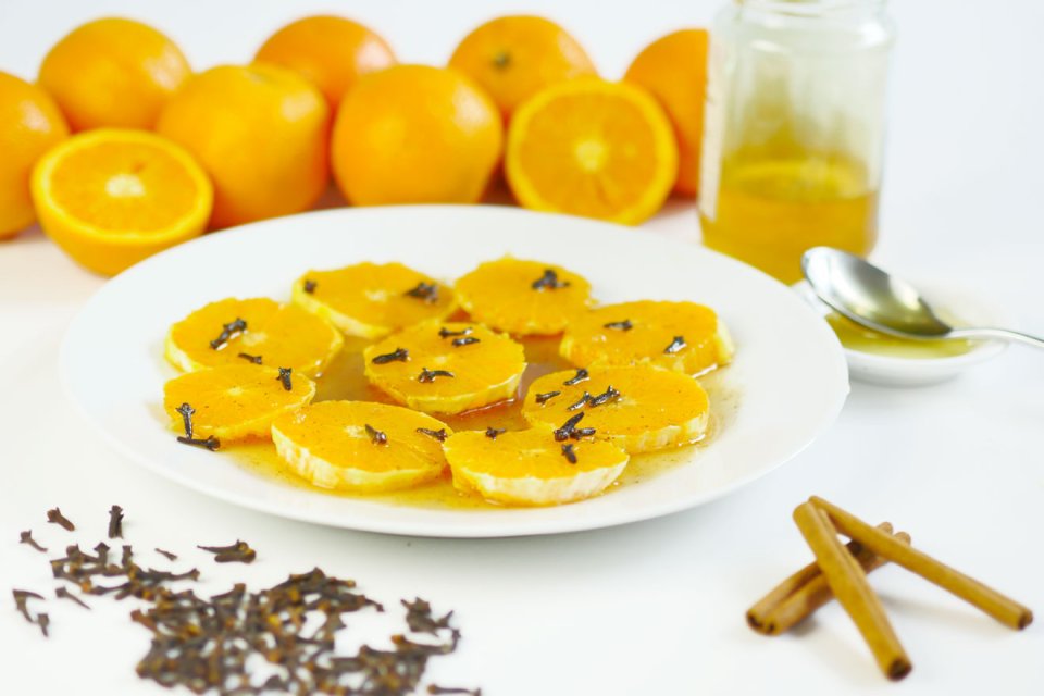 Spiced oranges