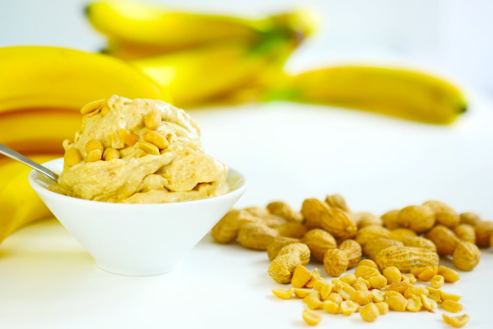 Peanut butter ice cream