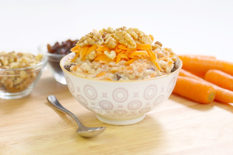 Porridge with carrot
