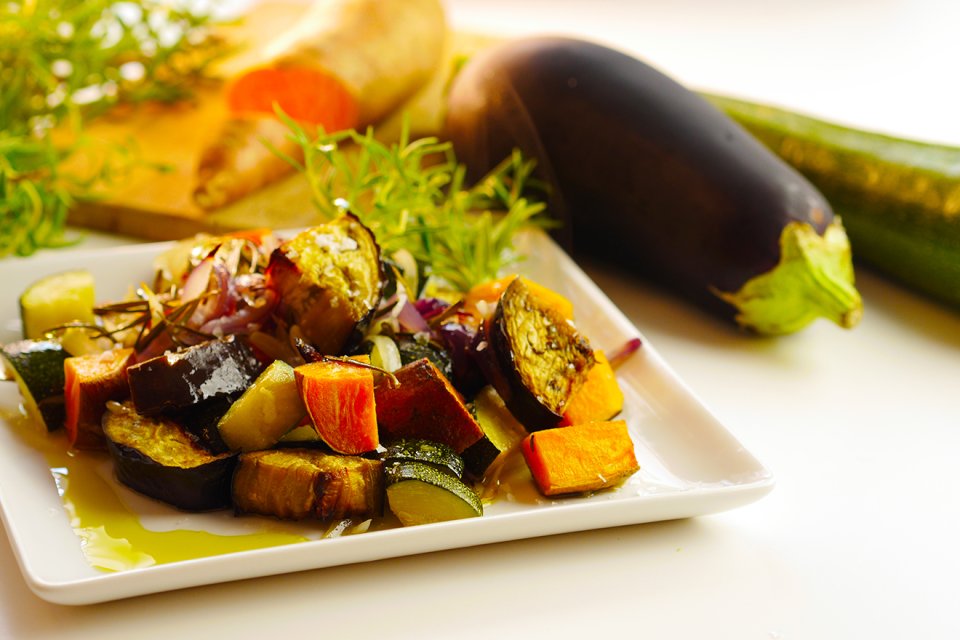 Roasted veggies