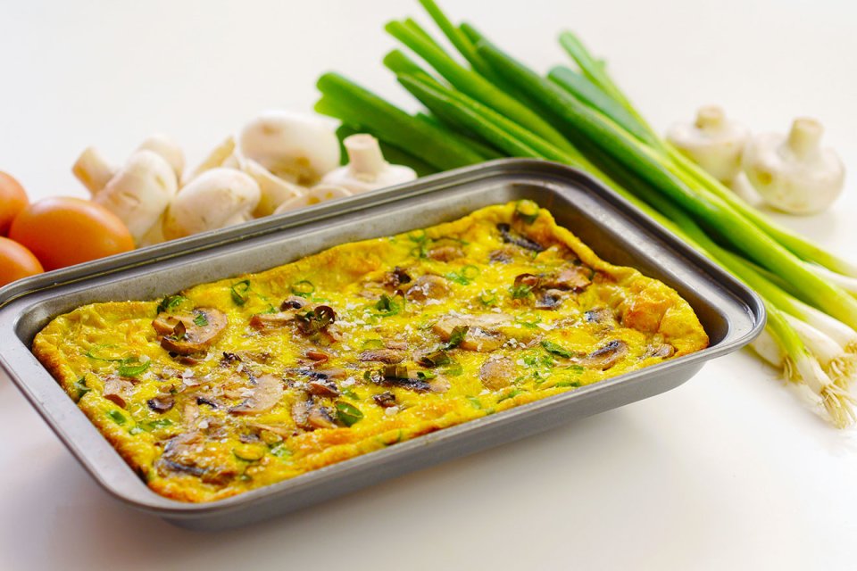 Mushroom Frittata