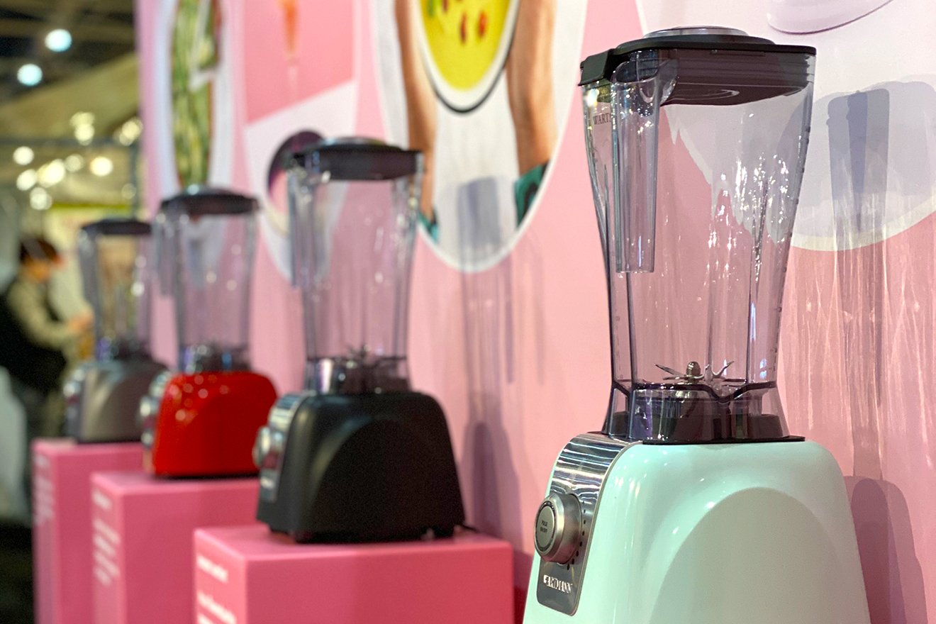 A selection of high-speed blenders